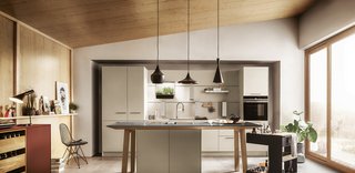 SCHWEIER Küchen-Design-Ideen in Fremdingen | Küche next125 Modell nx510 Muschelweiß